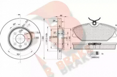 R BRAKE 3r14387829 -